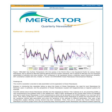 Mercator Ocean newsletter 36