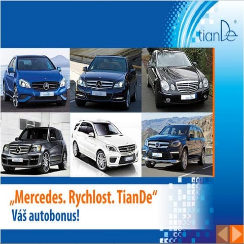 Mercedes. Rychlost. tianDe.
