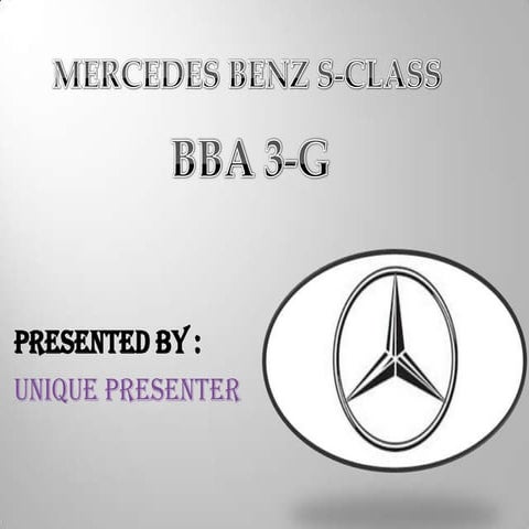 Mercedes Benz market