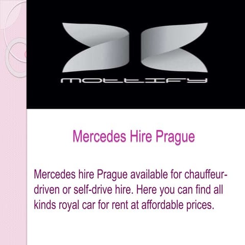 Mercedes hire prague