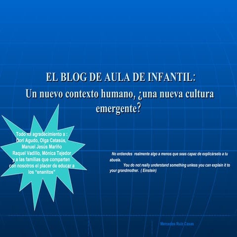 Blog De Infantil Mercedes Ruiz Casas