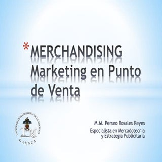 MERCHANDISING.Marketing en Punto d...