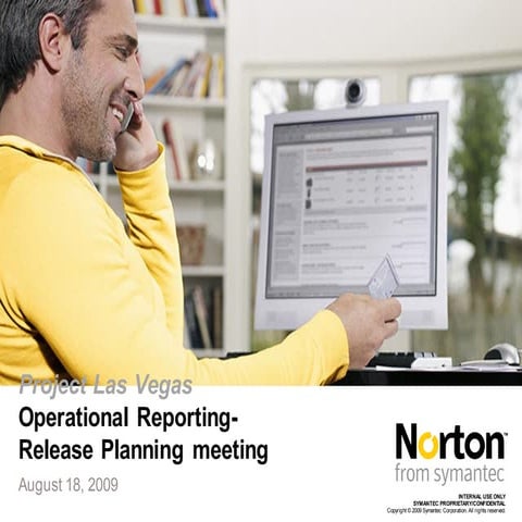 ECommerce Merchandizing Operational Reporting- release planning meeting- draft