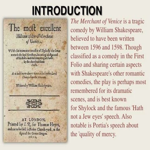 The Merchant of Venice