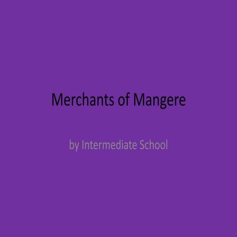 Merchants of Mangere
