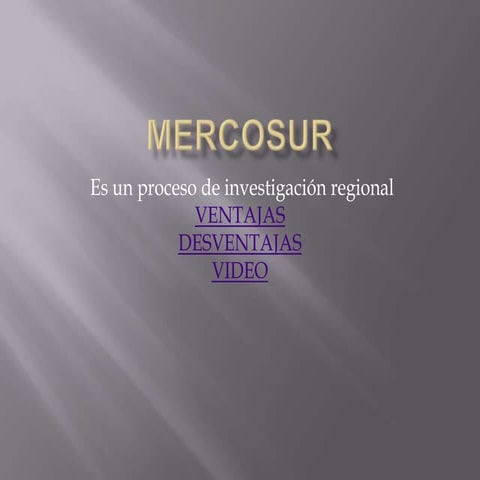 Mercosur