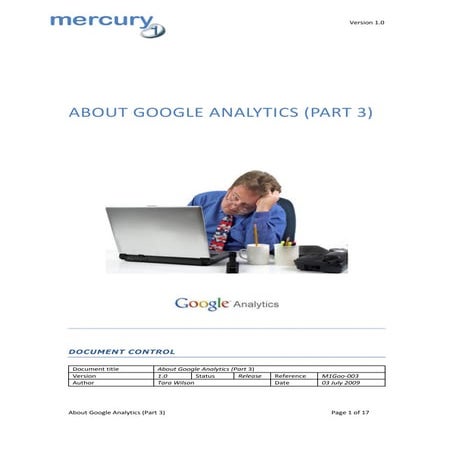Mercury1 Google Analytics Part3