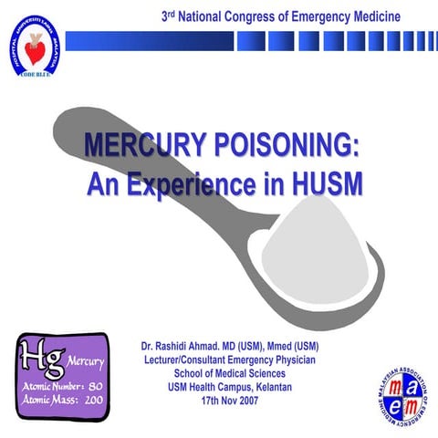 Mercury Poisoning