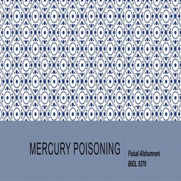 Mercury poisoning.pptx
