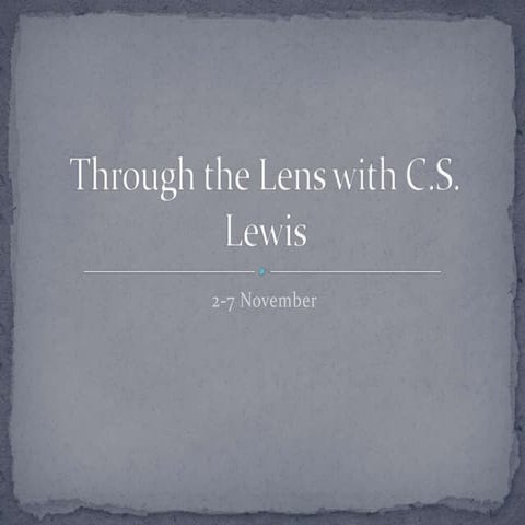 Mere Christianity Book One | PPT