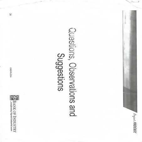 BANK OF INDUSTRY - PRESENTATION AT NIGERIA NON-OIL EXPORTABLE PRODUCTS INTERN...