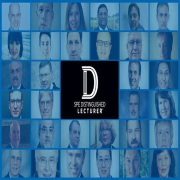 2018-2019 SPE Distinguished Lecturers 