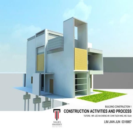 Construction Activities and Process