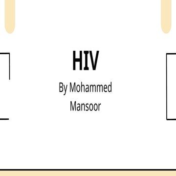 HIV medicine ppt presentation Mbbs student