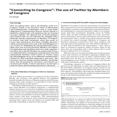 Connecting To Congress