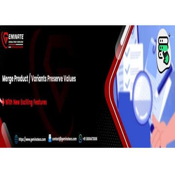 Merge Product _ Variants Preserve Values