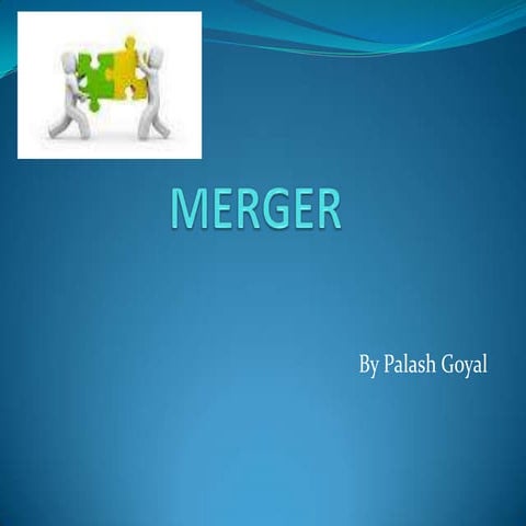 Mergers and its types