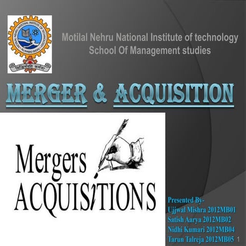 Merger & acquisition