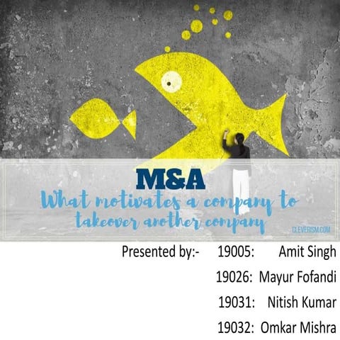 Merger and acquisition 2019 {Examples: (BSNL and MTNL), (LIC and IDBI ...