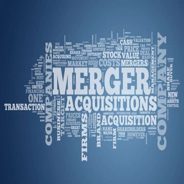 Merger and acquisitions