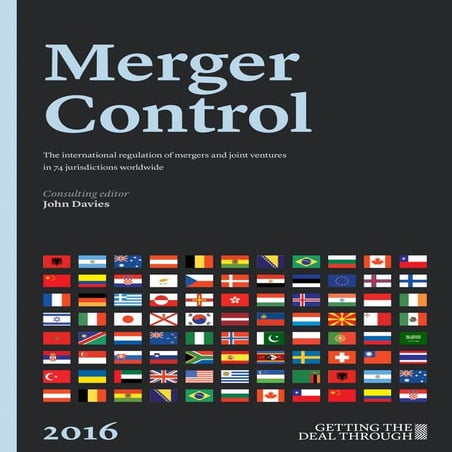 Getting the Deal Through: Merger Control 2019 | PDF