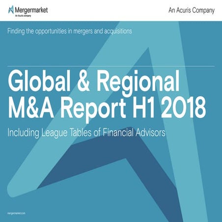 Mergermarket financialleaguetablereport.h12018 | PDF