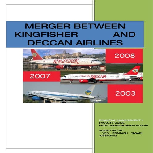 Merger of kingfisher and air deccan intr
