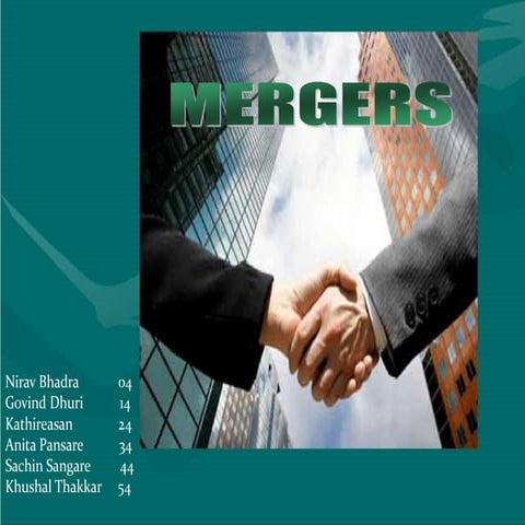 Merger ppt