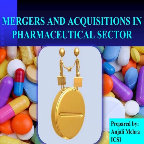 Mergers & Acquisitions in Pharmaceutical Sector