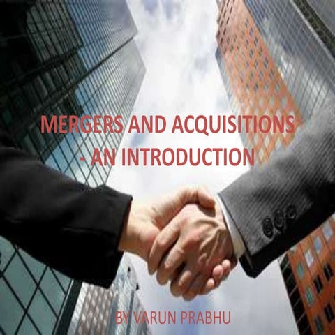 Mergers And Acquisitions