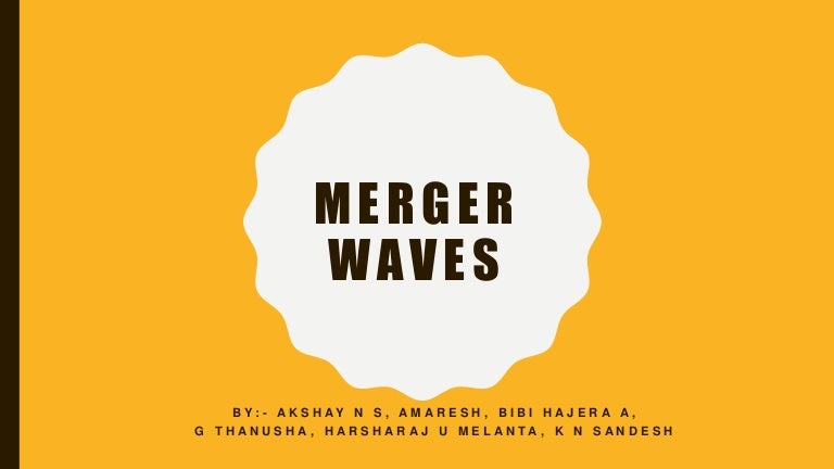 Merger Waves