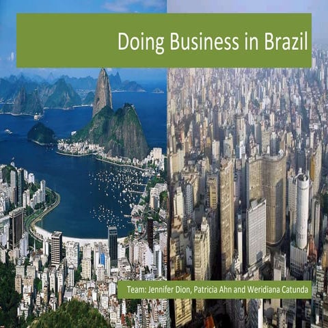 Doing Business In Brazil | PPT
