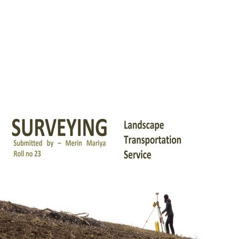 Merin tp- surveying