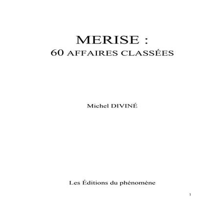 La méthode Merise 