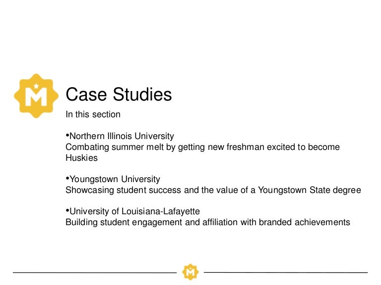 Success Kit Part 3 Merit case studies