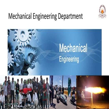 Marketing Presentation of Mechanical Engineering @ DSU for High School Students