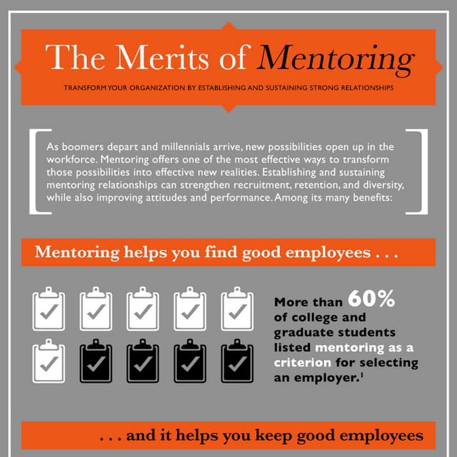 The Merits of Mentoring
