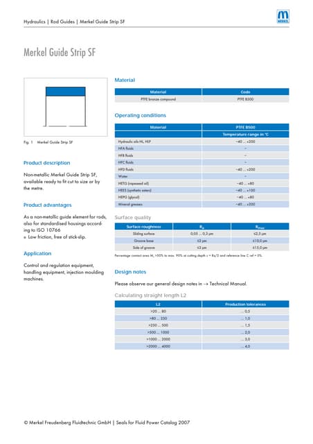 Merkel guide strip_kf | PDF