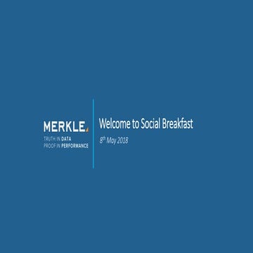 Social Breakfast: MERKLE