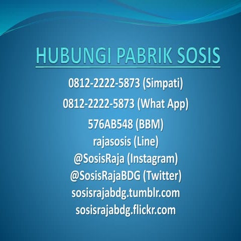 Merk sosis indonesia | PPT