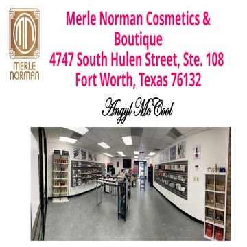 Merle Norman Cosmetics & Boutique – 95 Years of Magnificence | Panther ...