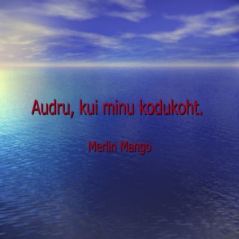 Audru vald | PPT