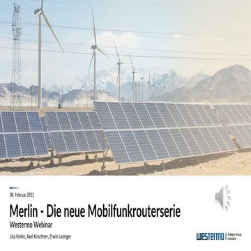 Merlin - Die neue Mobilfunkrouterserie