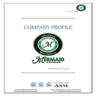 Mermaid catering profile - 2016