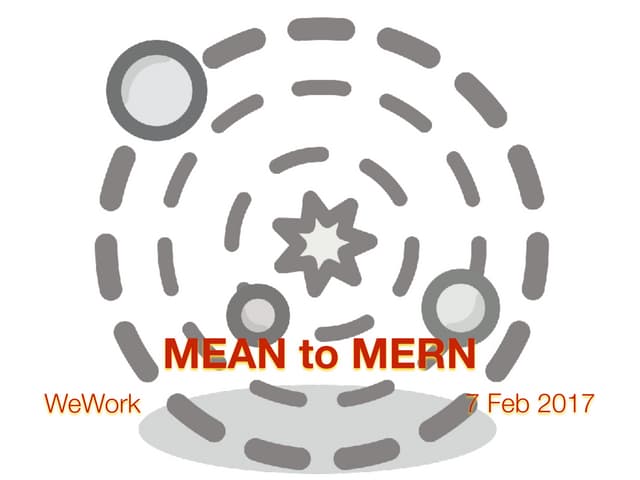 From MEAN to the MERN Stack