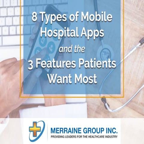 8 Types of Mobile Hospital Apps