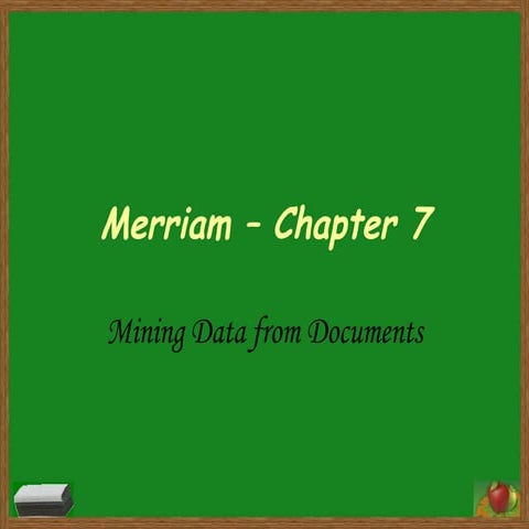 Merriam ch 7 5.17.10