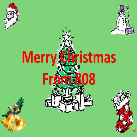 Merry christmas 808