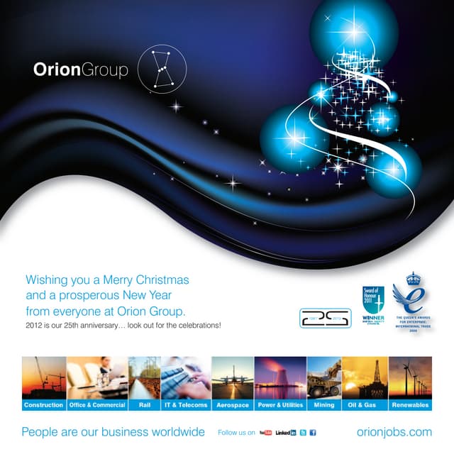 Merry Christmas From The Orion Group