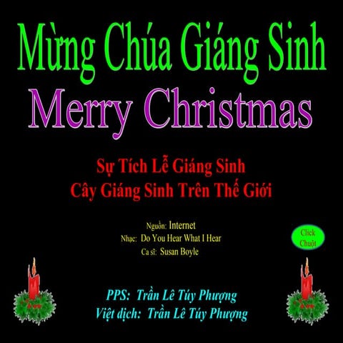 Merry Xmas_ Sự tích giáng sinh - cây giáng sinh trên thế giới_bmh_tltp